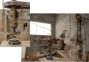 Pierre marbre granit genouillere Thibaut